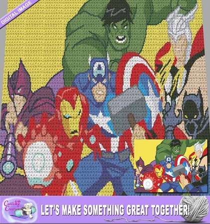 Avengers Group Picture Crochet Pattern